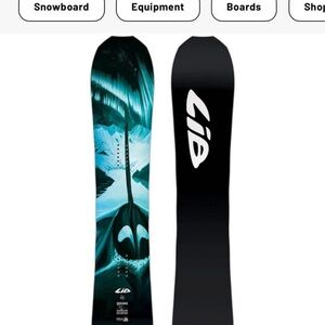 Lib Tech Snowboard with Orca Design